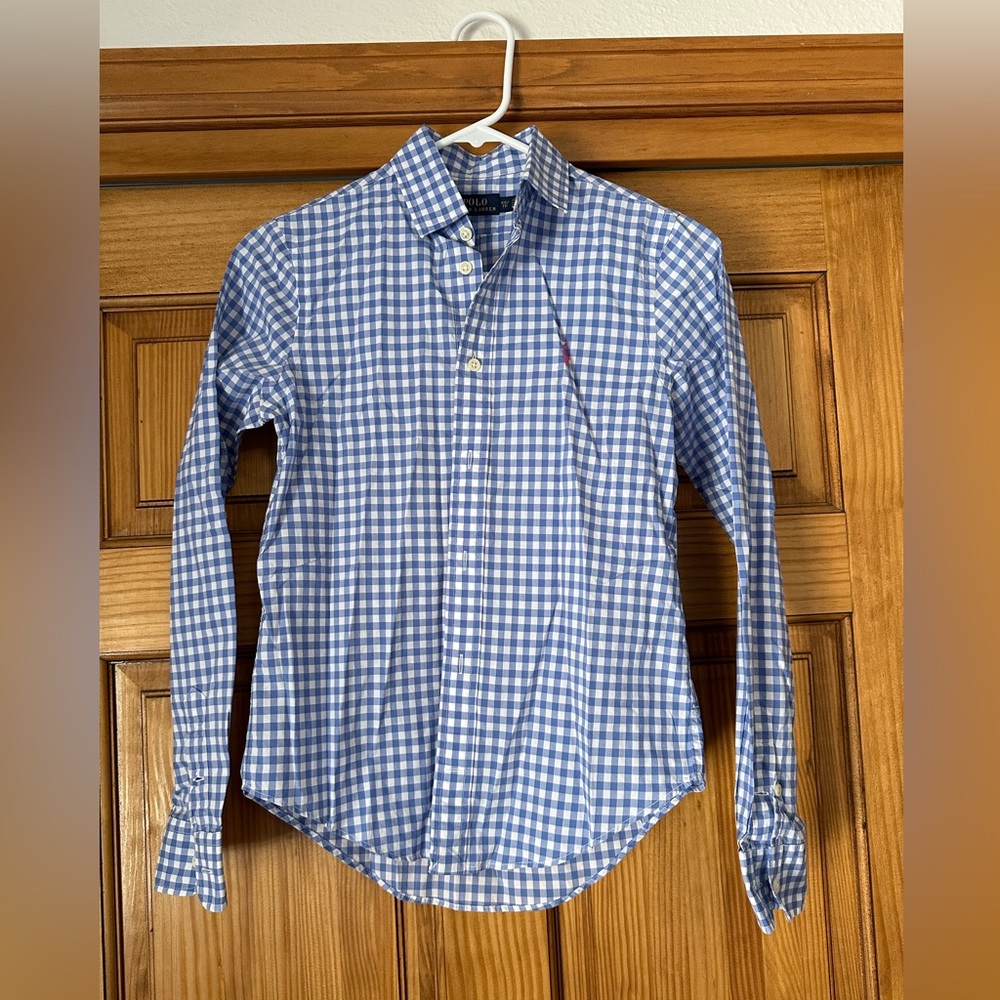 Womens xs Ralph Lauren button up shirt